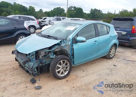 2012 Toyota Prius C Three z USA, uszkodzony, nr VIN JTDKDTB34C1025990